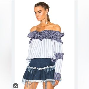 MSGM
Off The Shoulder Top
